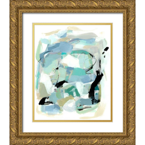 Sweet Spring IV Gold Ornate Wood Framed Art Print with Double Matting by Long, Christina