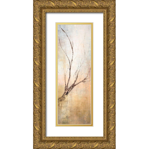 Seasons II Gold Ornate Wood Framed Art Print with Double Matting by Taylor, Kari