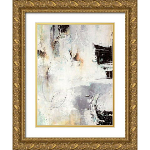 Tourist Gold Ornate Wood Framed Art Print with Double Matting by Drotar, Rikki
