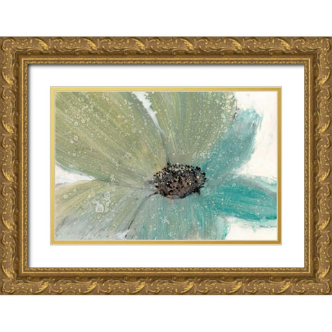 Floral Spirit I Gold Ornate Wood Framed Art Print with Double Matting by OToole, Tim