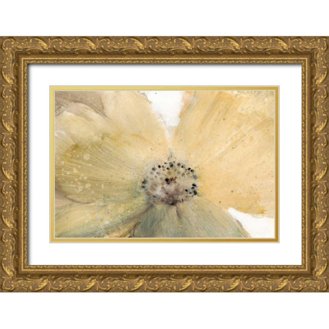 Floral Spirit IV Gold Ornate Wood Framed Art Print with Double Matting by OToole, Tim