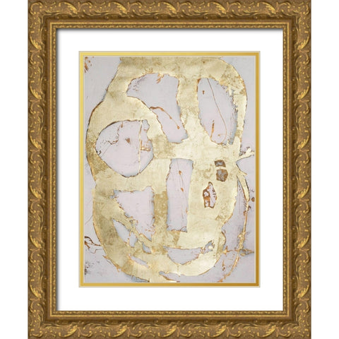 Ace of Spades in Gold III Gold Ornate Wood Framed Art Print with Double Matting by Ashley, Erin