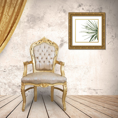 Verdant Impressions IV Gold Ornate Wood Framed Art Print with Double Matting by Vess, June Erica