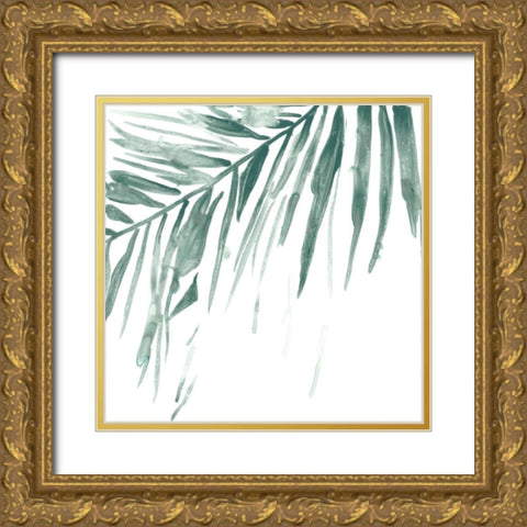 Verdant Impressions VIII Gold Ornate Wood Framed Art Print with Double Matting by Vess, June Erica