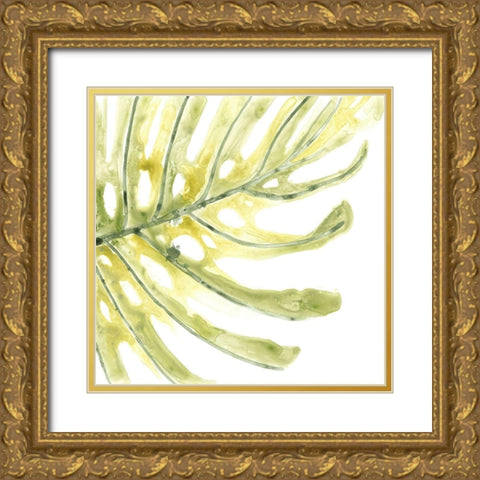Verdant Impressions IX Gold Ornate Wood Framed Art Print with Double Matting by Vess, June Erica