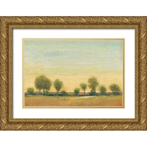 Morning Sun I Gold Ornate Wood Framed Art Print with Double Matting by OToole, Tim