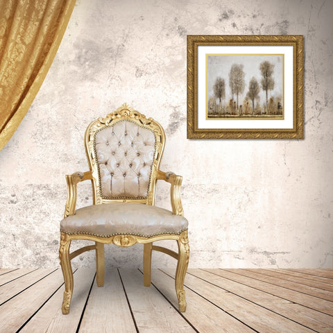 Gray Day II Gold Ornate Wood Framed Art Print with Double Matting by OToole, Tim