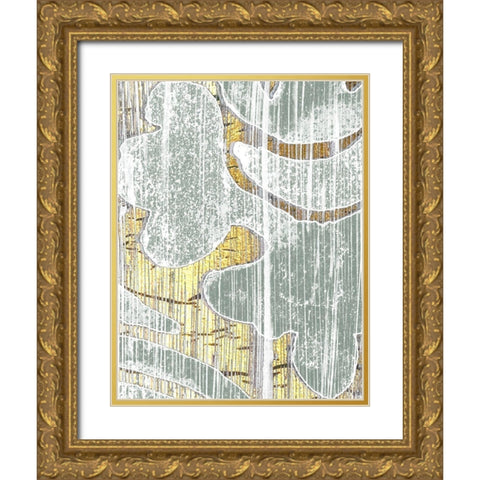 Oro Essence II Gold Ornate Wood Framed Art Print with Double Matting by Vess, June Erica