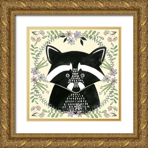 Wild Child II Gold Ornate Wood Framed Art Print with Double Matting by Popp, Grace