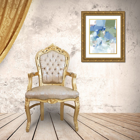 After Hours II Gold Ornate Wood Framed Art Print with Double Matting by Long, Christina