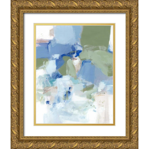 After Hours II Gold Ornate Wood Framed Art Print with Double Matting by Long, Christina