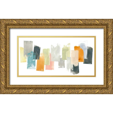 Touchstone II Gold Ornate Wood Framed Art Print with Double Matting by Vess, June Erica