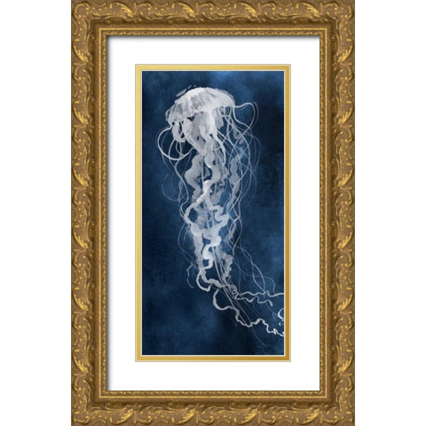 Under Sway I Gold Ornate Wood Framed Art Print with Double Matting by Popp, Grace