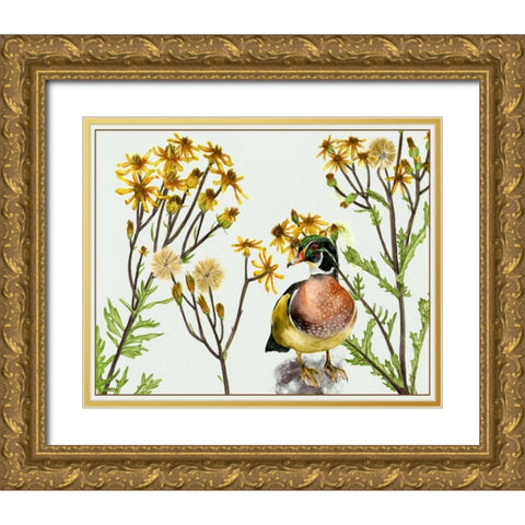 Old Man in the Spring I Gold Ornate Wood Framed Art Print with Double Matting by Wang, Melissa