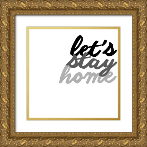 Love Quotes VII Gold Ornate Wood Framed Art Print with Double Matting by Hambly, Anna