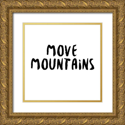 Power Quotes VI Gold Ornate Wood Framed Art Print with Double Matting by Hambly, Anna
