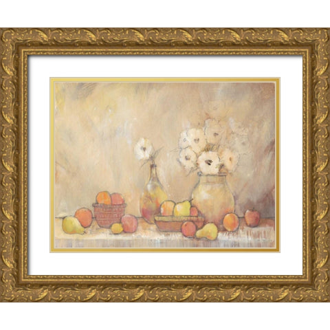 Minimalist Still Life Study I Gold Ornate Wood Framed Art Print with Double Matting by OToole, Tim