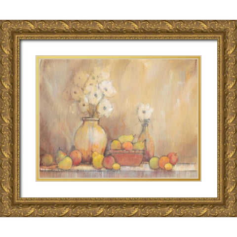 Minimalist Still Life Study II Gold Ornate Wood Framed Art Print with Double Matting by OToole, Tim