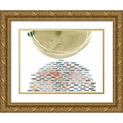 Up and Over I Gold Ornate Wood Framed Art Print with Double Matting by Popp, Grace