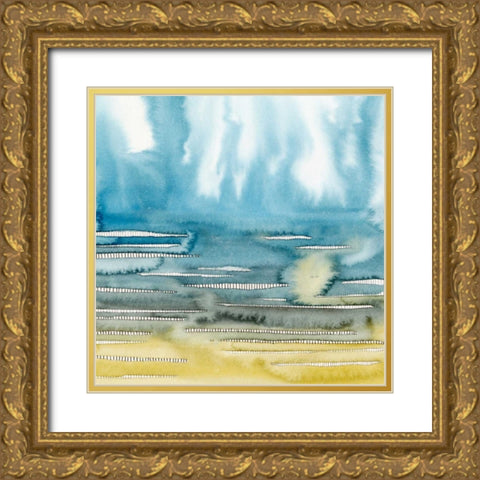 Rising Vapors II Gold Ornate Wood Framed Art Print with Double Matting by Popp, Grace