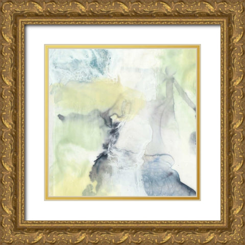 Pastel Cloud I Gold Ornate Wood Framed Art Print with Double Matting by Goldberger, Jennifer