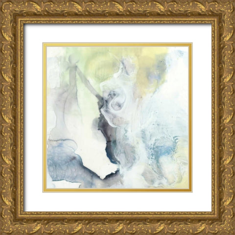Pastel Cloud II Gold Ornate Wood Framed Art Print with Double Matting by Goldberger, Jennifer