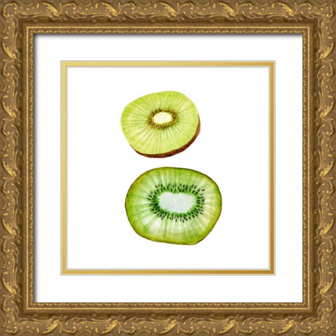 Love Me Fruit III Gold Ornate Wood Framed Art Print with Double Matting by Wang, Melissa