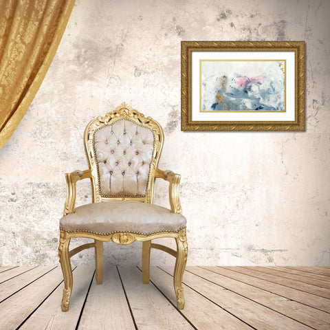 Mindlessness I Gold Ornate Wood Framed Art Print with Double Matting by Bramma, Lila