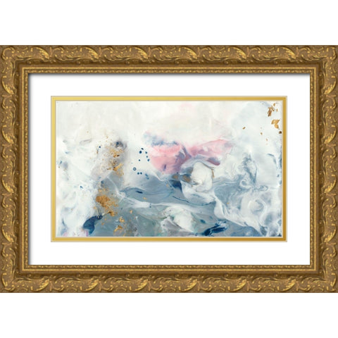 Mindlessness I Gold Ornate Wood Framed Art Print with Double Matting by Bramma, Lila