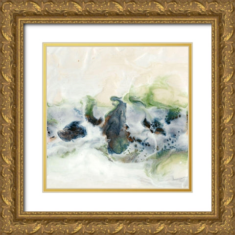 Melting in Love III Gold Ornate Wood Framed Art Print with Double Matting by Bramma, Lila