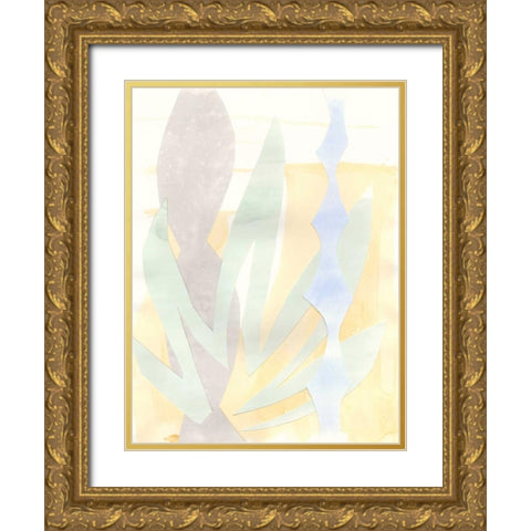 Painted Desert IV Gold Ornate Wood Framed Art Print with Double Matting by Stramel, Renee W.