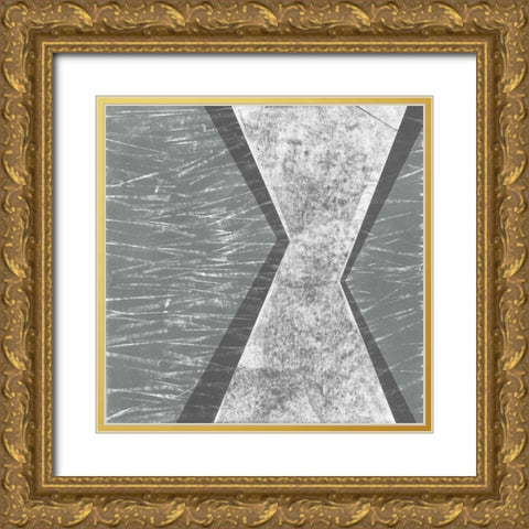 Orchestrated Geometry IV Gold Ornate Wood Framed Art Print with Double Matting by Chandler, Sharon