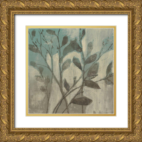 Sepia and Spa I Gold Ornate Wood Framed Art Print with Double Matting by Goldberger, Jennifer