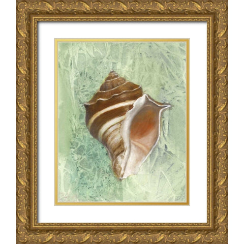 Calling from the Sea II Gold Ornate Wood Framed Art Print with Double Matting by Brothers, Bonnec