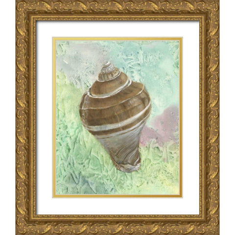 Calling from the Sea IV Gold Ornate Wood Framed Art Print with Double Matting by Brothers, Bonnec