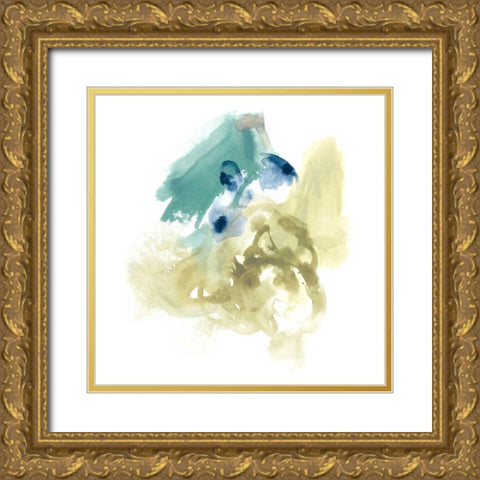 Integral Motion I Gold Ornate Wood Framed Art Print with Double Matting by Vess, June Erica