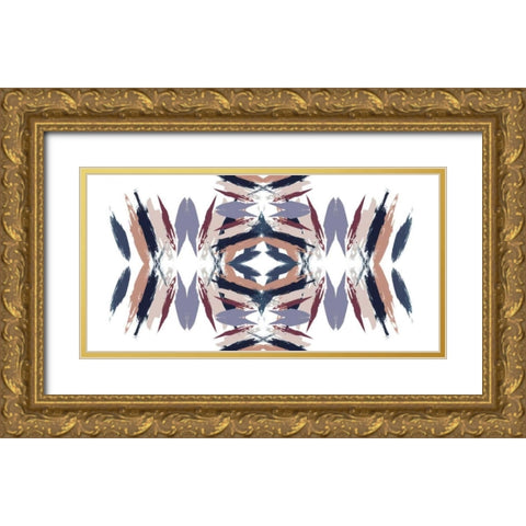 Mirror Mirror I Gold Ornate Wood Framed Art Print with Double Matting by Goldberger, Jennifer
