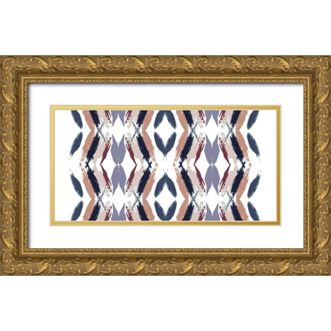 Mirror Mirror II Gold Ornate Wood Framed Art Print with Double Matting by Goldberger, Jennifer