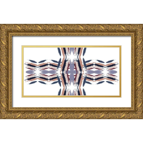 Mirror Mirror III Gold Ornate Wood Framed Art Print with Double Matting by Goldberger, Jennifer
