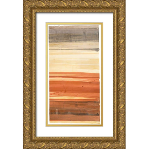 Evanescence 3 Gold Ornate Wood Framed Art Print with Double Matting by Dag, Inc.