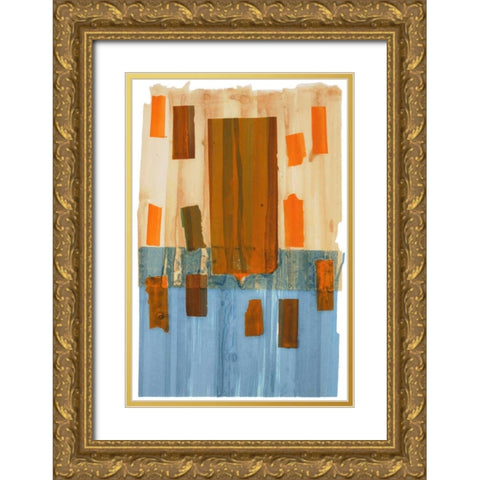 Evanescence 16 Gold Ornate Wood Framed Art Print with Double Matting by Dag, Inc.