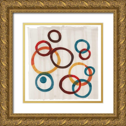Evanescence 17 Gold Ornate Wood Framed Art Print with Double Matting by Dag, Inc.