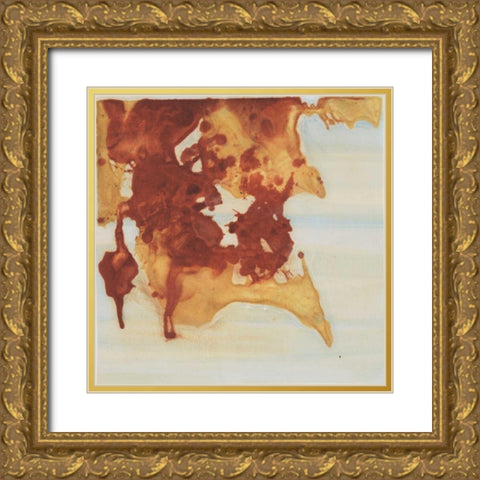 Evanescence 28 Gold Ornate Wood Framed Art Print with Double Matting by Dag, Inc.