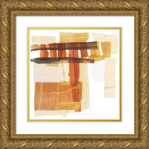 Evanescence 29 Gold Ornate Wood Framed Art Print with Double Matting by Dag, Inc.