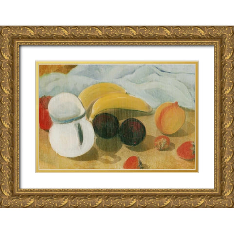 Seasons 2 Gold Ornate Wood Framed Art Print with Double Matting by Dag, Inc.