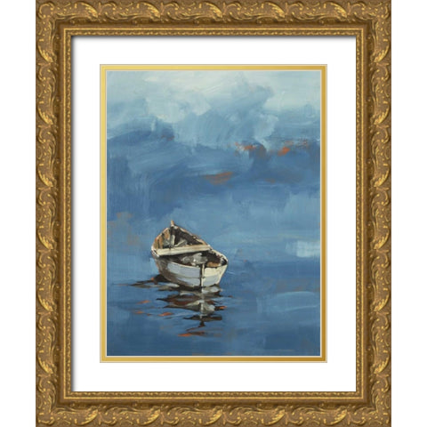 Set Sail 7 Gold Ornate Wood Framed Art Print with Double Matting by Dag, Inc.