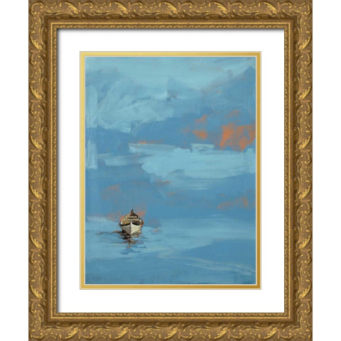 Set Sail 8 Gold Ornate Wood Framed Art Print with Double Matting by Dag, Inc.