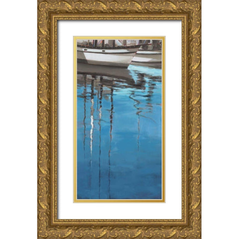 Set Sail 11 Gold Ornate Wood Framed Art Print with Double Matting by Dag, Inc.