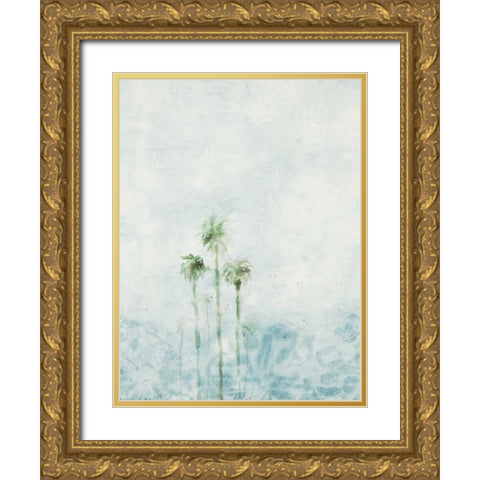 Tunnelscape 13 Gold Ornate Wood Framed Art Print with Double Matting by Dag, Inc.