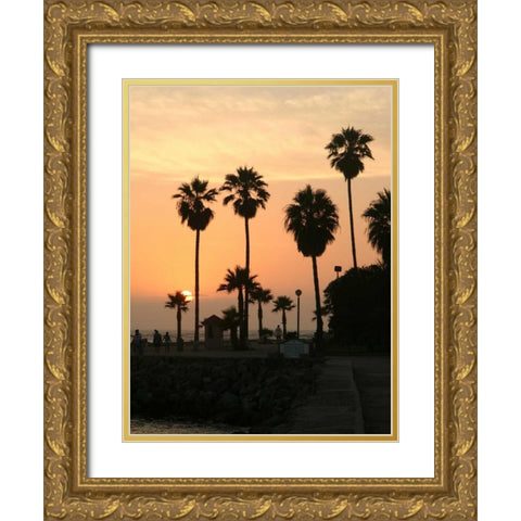 Photography/Landscape 122 Gold Ornate Wood Framed Art Print with Double Matting by Dag, Inc.
